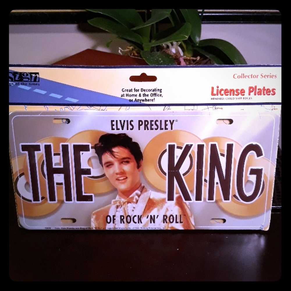 Collectors Elvis Presley Plate